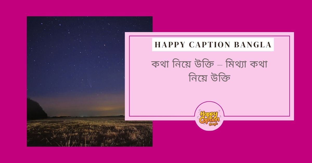 মিথ্যা নিয়ে উক্তি